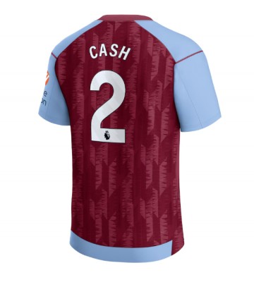 Aston Villa Matty Cash #2 Primera Equipación 2023-24 Manga Corta